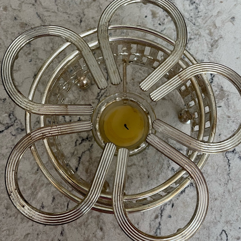 🌻Retro 1970’s silver warmer - Picture 2 of 11